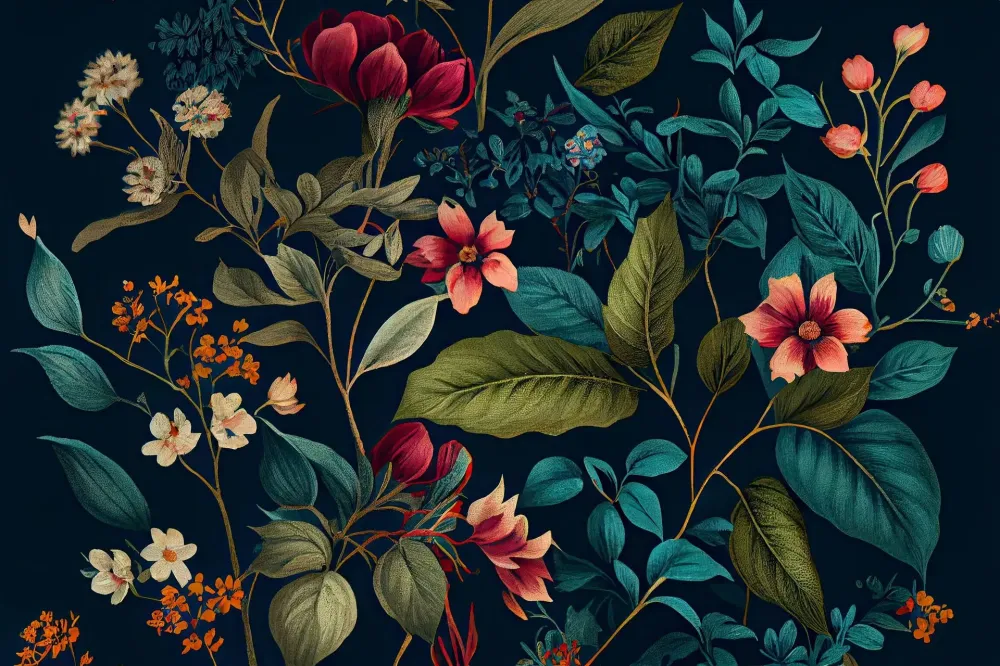 papier peint couleur sombre